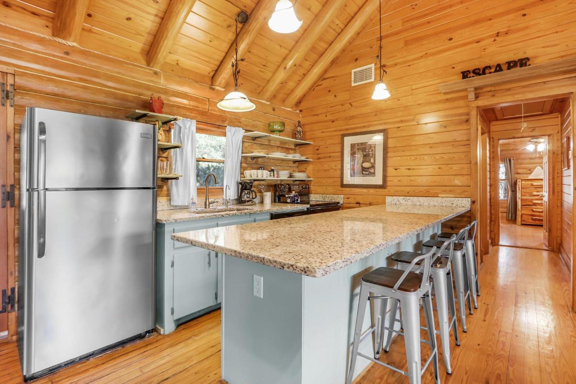 Falls Log Home Wimberley Zewnętrze zdjęcie
